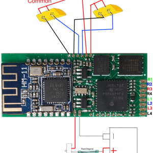 MSR-BTK bluetooth msr keypad double heads